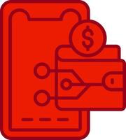 Digital Wallet Vector Icon