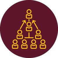 Hierarchy Vector Icon