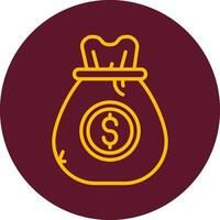 Money Bag Vector Icon