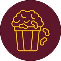 Popcorn Vector Icon