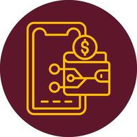 Digital Wallet Vector Icon