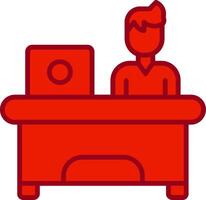 Workaholic Vector Icon