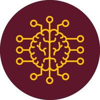 Artificial Intelligence Vector Icon