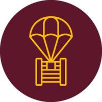 Parachute Vector Icon