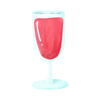 Red wine glass png