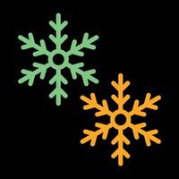 Snowflakes Vector Icon