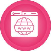 World Wide Web Vector Icon