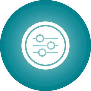 icono de vector de ecualizador