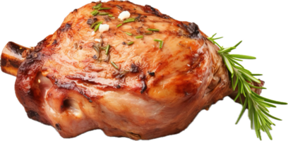 AI generated grilled pork knuckle png