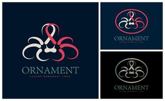 scorpions luxury modern ornament logo template design for brand or company and other vector