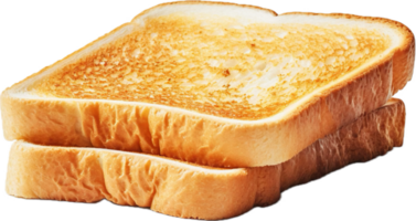 AI generated toast bread png