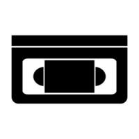 Video cassette tape vector icon for graphic design, logo, web site, social media, mobile app, ui illustration