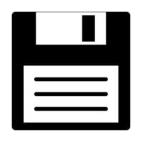 Floppy disk or save flat vector icon. For your web site design, logo, app, UI. Vector illustration