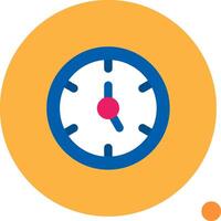 Timer Long Circle Icon vector