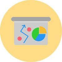 flat multicolor circle vector