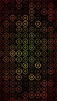 Vertical video - trendy retro concentric circles abstract background.