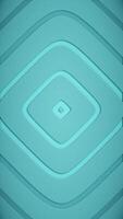 Vertical video - green halftone geometric shapes background with gently radiating rounded squares. Full HD and looping motion background animation.