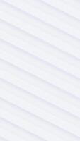 Vertical video - minimalist white diagonal neomorphism lines motion background. Looping and full HD simple abstract background.