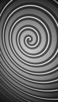 verticale vidéo - rétro ancien hypnotique cirque style spirale mouvement Contexte animation. cette americana stylé Contexte est plein HD et une sans couture boucle avec ajoutée poussière et rayures. video