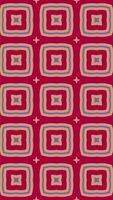 Vertical video - vintage red abstract kaleidoscopic motion background animation. Full HD and looping.