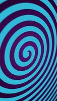 Vertical video - hypnotic colorful circus spiral motion background animation - looping and full HD.