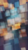 Vertical video - abstract bokeh background animation with gently flickering defocused bokeh lights. This simple motion background is full HD and a seamless loop.