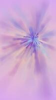 verticale vidéo - abstrait floral Contexte avec une doux explosion de lilas pastel couleurs écoulement dans lent mouvement. cette vibrant coloré aquarelle peindre éclaboussure effet est plein HD et une sans couture boucle. video