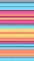 Vertical video - trendy colorful striped pattern background with gently moving stripes in vibrant bright colors. This simple abstract motion background animation is HD and a seamless loop.