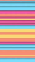 Vertical video - trendy colorful striped pattern background with gently moving stripes in vibrant bright colors. This simple abstract motion background animation is HD and a seamless loop.