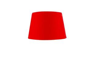 Red hat fez isolated on white background photo