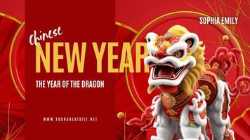 chinese new year youtube thumbnail template