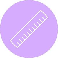 Ruler Line Multicircle Icon vector