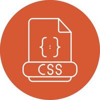 Css Line Multicircle Icon vector