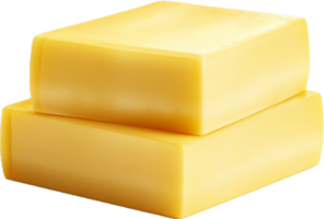 AI generated butter block png