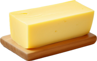 AI generated butter block png