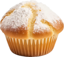 AI generated Viennese muffin pastry png