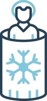Cryotherapy Vector Icon