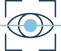 Retinal Scanner Vector Icon