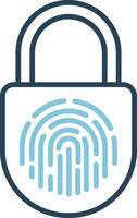 Fingerprint Vector Icon