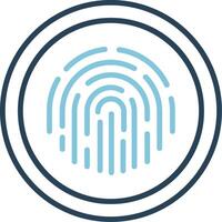 Fingerprint Vector Icon