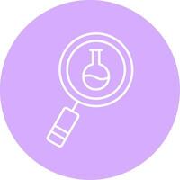 Research Line Multicircle Icon vector