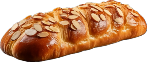 AI generated sweet bread with filling png