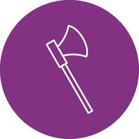 Axe Line Multicircle Icon vector