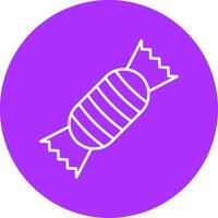 Toffee Line Multicircle Icon vector