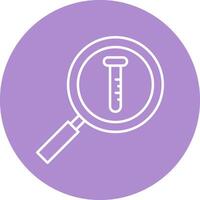 Research Line Multicircle Icon vector