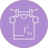 Drying Line Multicircle Icon vector