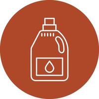 Detergent Line Multicircle Icon vector