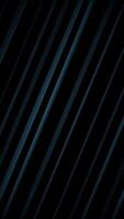 Vertical video - simple dark blue metallic diagonal lines motion background. Full HD and looping abstract animation.