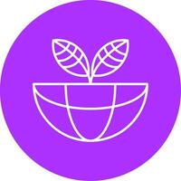 Ecosystem Line Multicircle Icon vector