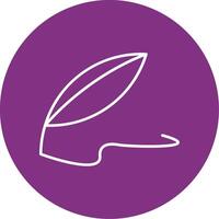 Quill Line Multicircle Icon vector